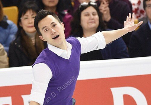 Patrick Chan Makes It Eight