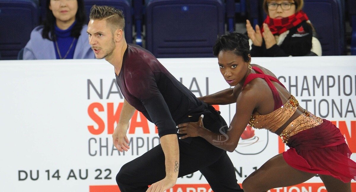 James-Ciprès Victorious at Skate Canada