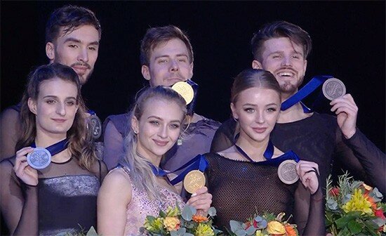 Sinitsina and Katsalapov Strike Gold in Graz