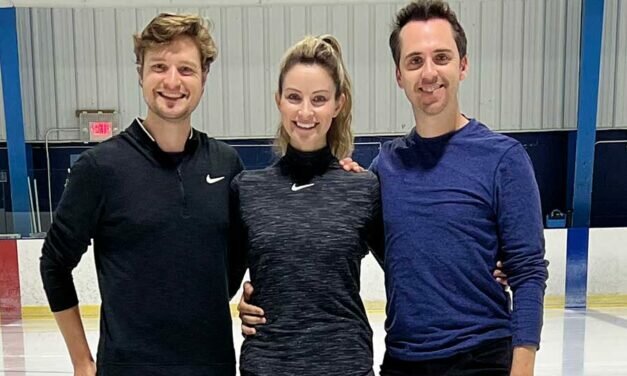 Ice Dance Trio Find Their Groove
